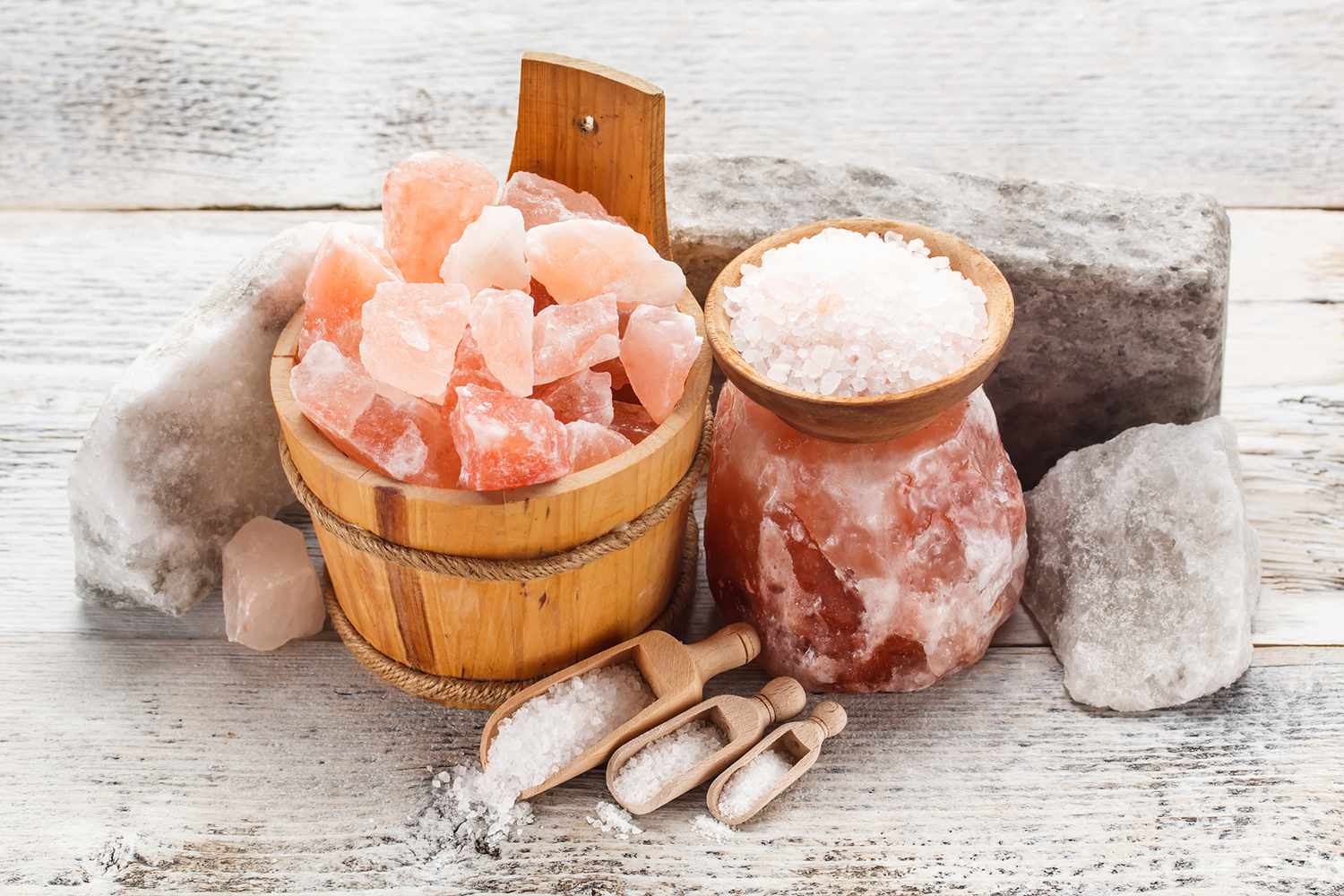 Himalayan salt lamp