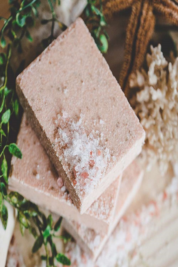 Himalayan salt soap