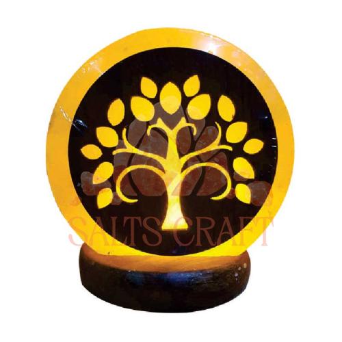3D WOOD PRINT TREE STYLE 3 SALT LAMP
