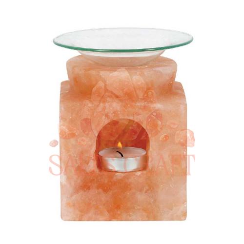 HOUSE SHAPE WITH OIL TRAY TEA LIGHT CANDLE HOLDER 