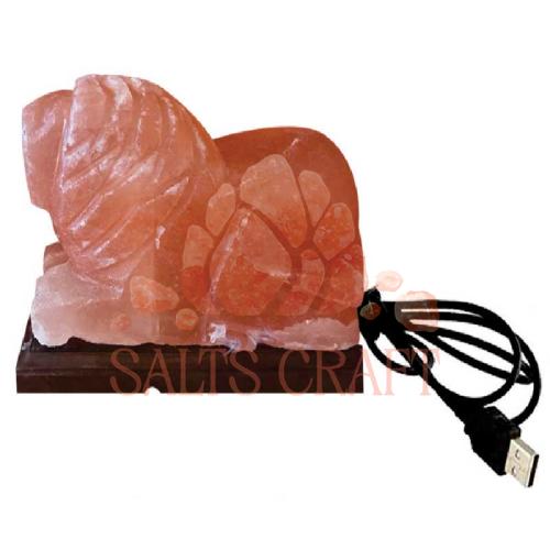 Lion Shape USB Salt Lamp