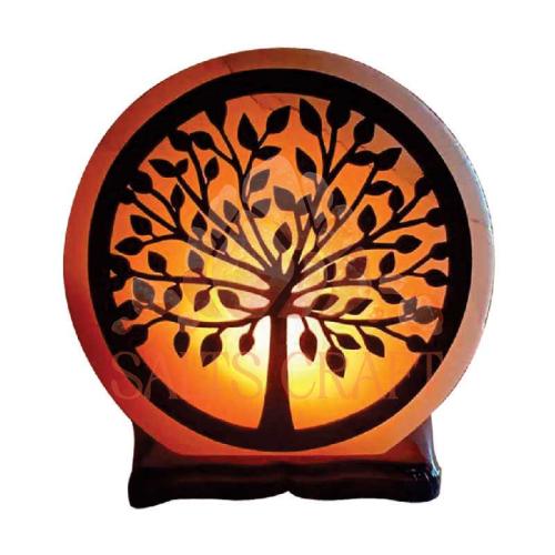 3D WOOD PRINT TREE STYLE 2 SALT LAMP