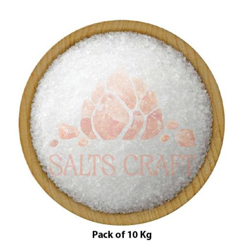 Crystal White Salt Fine Grain Pack of l0Kg